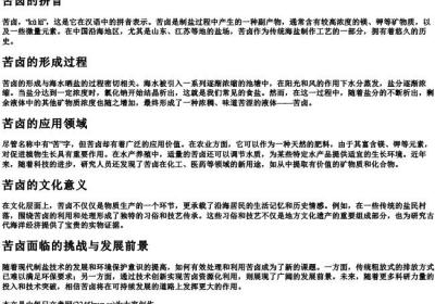 苦卤的拼音.docx免费下载(word版可打印)