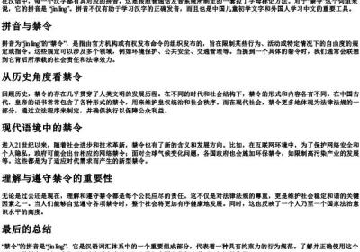禁令的拼音是什么.docx免费下载(word版可打印)