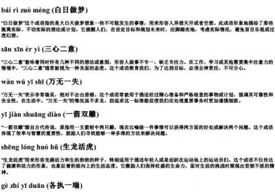 成语的拼音加意思.docx免费下载(word版可打印)