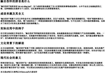 触目伤怀的拼音是什么.docx免费下载(word版可打印)