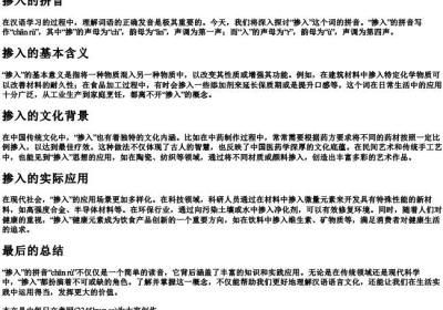 掺入的拼音.docx免费下载(word版可打印)