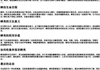 蝉壳的拼音.docx免费下载(word版可打印)