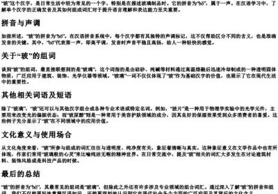 玻的拼音和组词是什么写.docx免费下载(word版可打印)