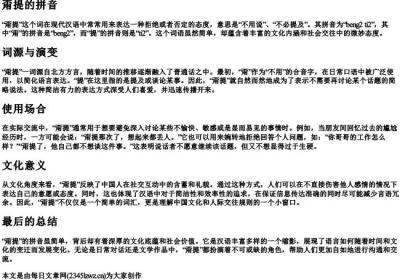 甭提的拼音.docx免费下载(word版可打印)