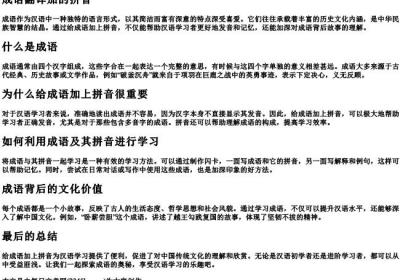 成语翻译加的拼音.docx免费下载(word版可打印)