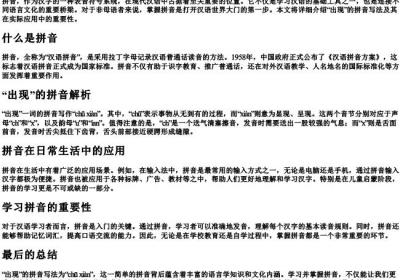 出现的拼音是什么写的.docx免费下载(word版可打印)