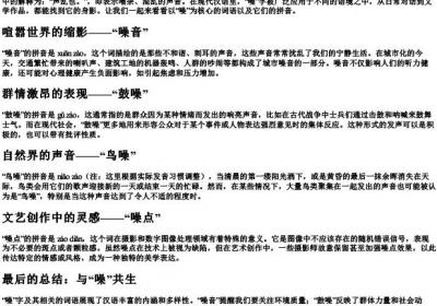 噪的组词和的拼音.docx免费下载(word版可打印)