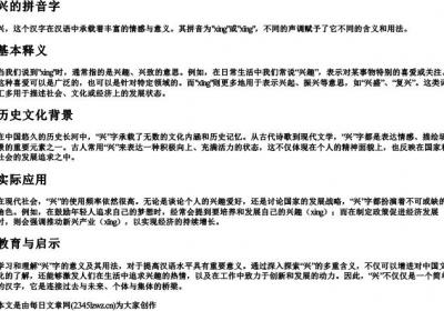 兴的拼音字.docx免费下载(word版可打印)