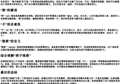 挟子挽救的拼音和意思解释.docx免费下载(word版可打印)
