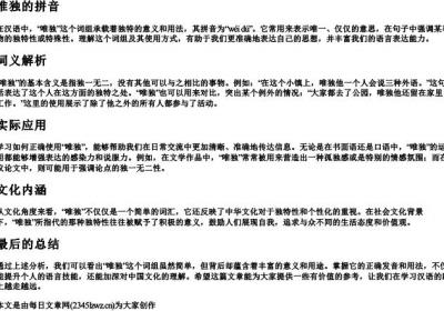 唯独的拼音.docx免费下载(word版可打印)