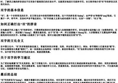 双怎么打的拼音.docx免费下载(word版可打印)