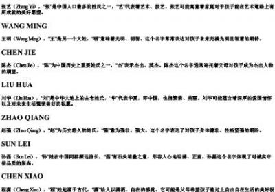 十个人名的拼音大写.docx免费下载(word版可打印)
