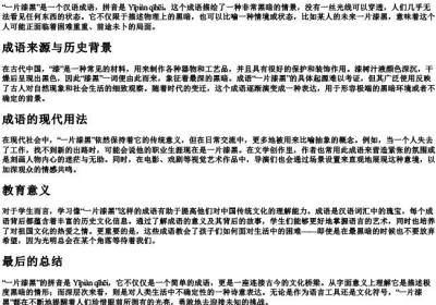 一片漆黑的拼音.docx免费下载(word版可打印)