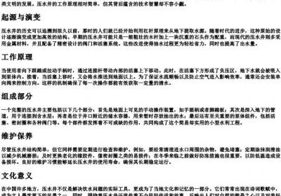 压水井的拼音.docx免费下载(word版可打印)
