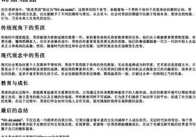 我是男孩的拼音.docx免费下载(word版可打印)
