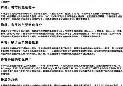 拼音分解音节的正确方法.docx免费下载(word版可打印)