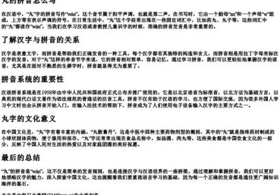 丸的拼音怎么写.docx免费下载(word版可打印)