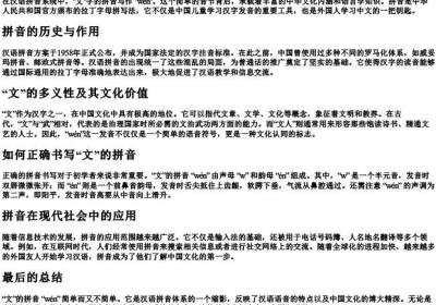 文的拼音怎么写的.docx免费下载(word版可打印)