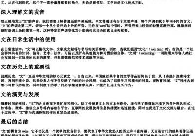 文的拼音是什么.docx免费下载(word版可打印)