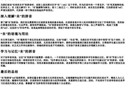 未来的未字的拼音怎么写.docx免费下载(word版可打印)