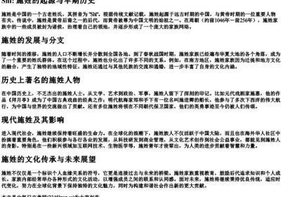 施姓的拼音.docx免费下载(word版可打印)