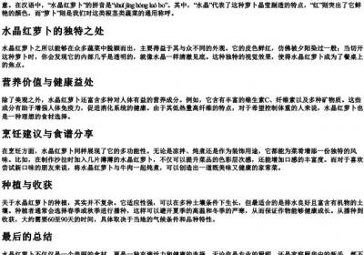 水晶红萝卜的拼音怎么写.docx免费下载(word版可打印)