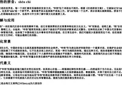 申饬的拼音.docx免费下载(word版可打印)