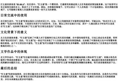 打主意的拼音.docx免费下载(word版可打印)