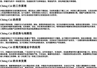 冲裁的拼音.docx免费下载(word版可打印)