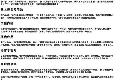 插的拼音.docx免费下载(word版可打印)