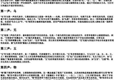 wu的拼音一到四声汉字组词.docx免费下载(word版可打印)