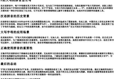 p的大写的拼音怎么写.docx免费下载(word版可打印)