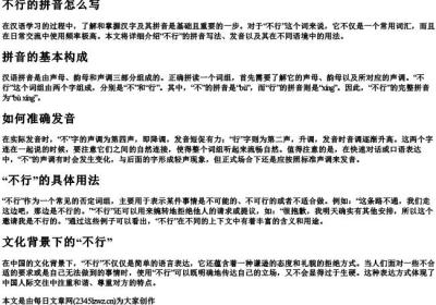 不行的拼音怎么写.docx免费下载(word版可打印)
