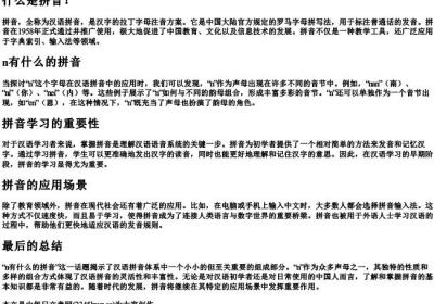 n有什么的拼音.docx免费下载(word版可打印)