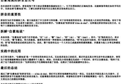 自豪地说的拼音怎么写.docx免费下载(word版可打印)
