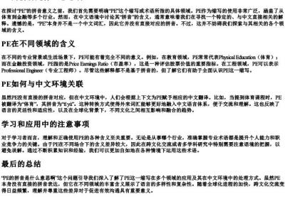 pe的拼音是什么意思啊.docx免费下载(word版可打印)